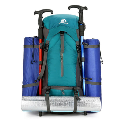 Ryggsäck 70 Liter Dam: Hållbar Adventure Pack med Smart Förvaring - Ryggsäck