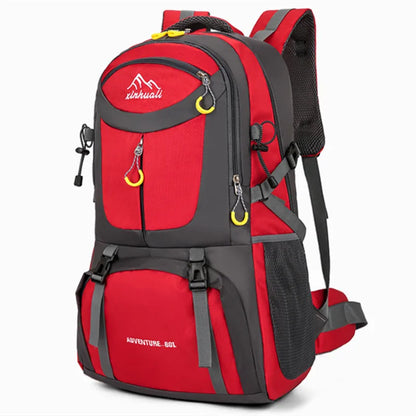 Backpack Ryggsäck 60 Liter: Hållbar Design & Smart Förvaring - Ryggsäck