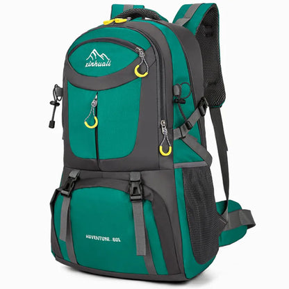 Backpack Ryggsäck 60 Liter: Hållbar Design & Smart Förvaring - Ryggsäck