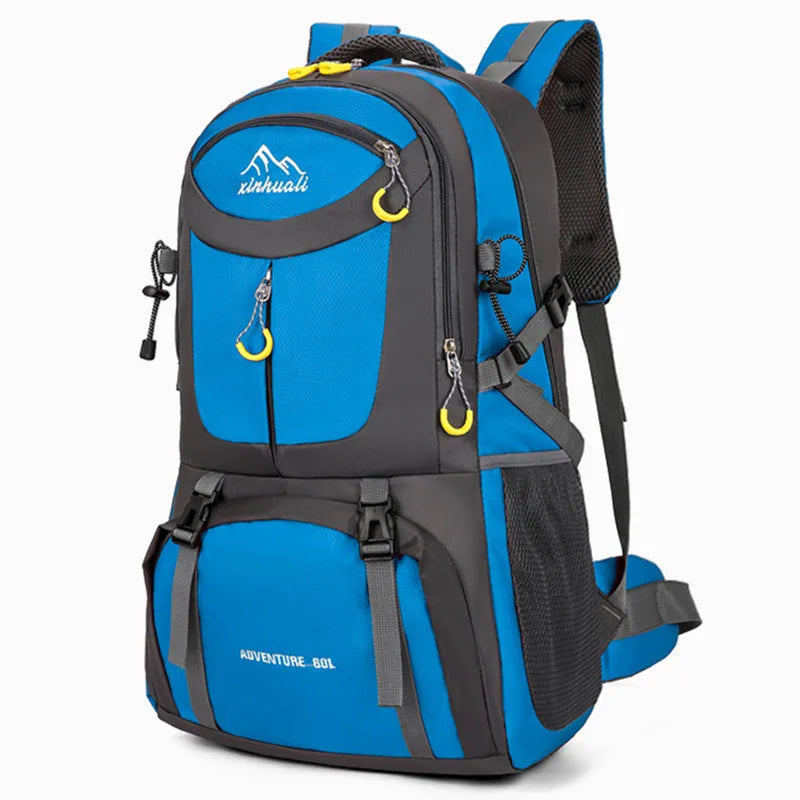 Backpack Ryggsäck 60 Liter: Hållbar Design & Smart Förvaring - Ryggsäck