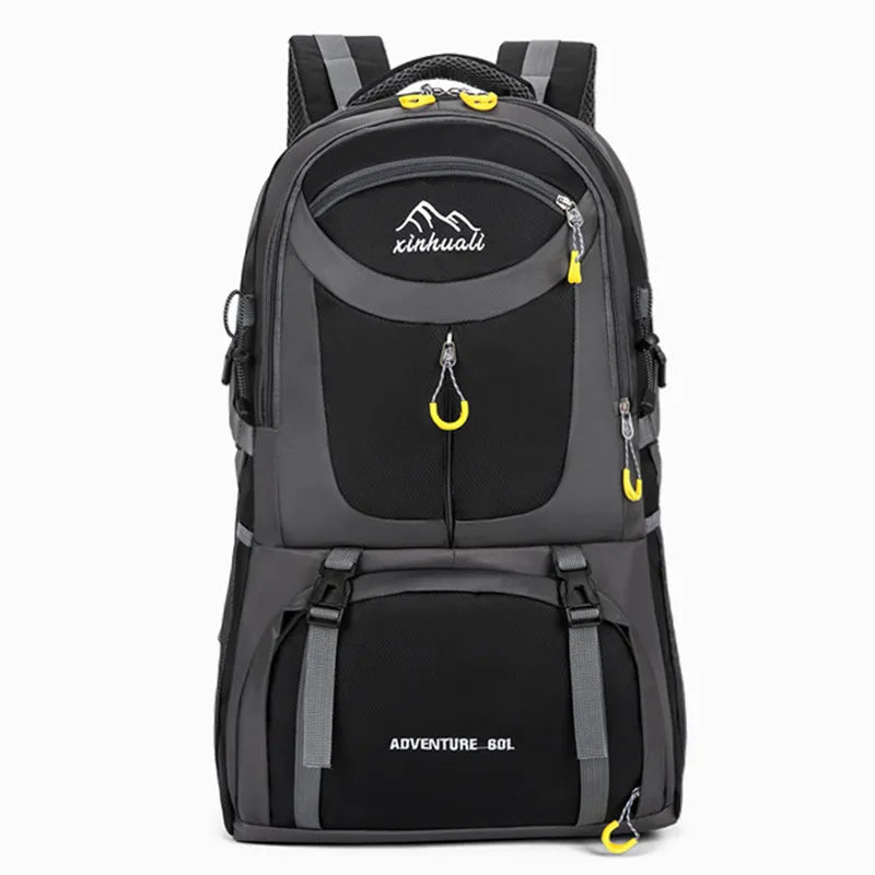 Backpack Ryggsäck 60 Liter: Hållbar Design & Smart Förvaring - Ryggsäck